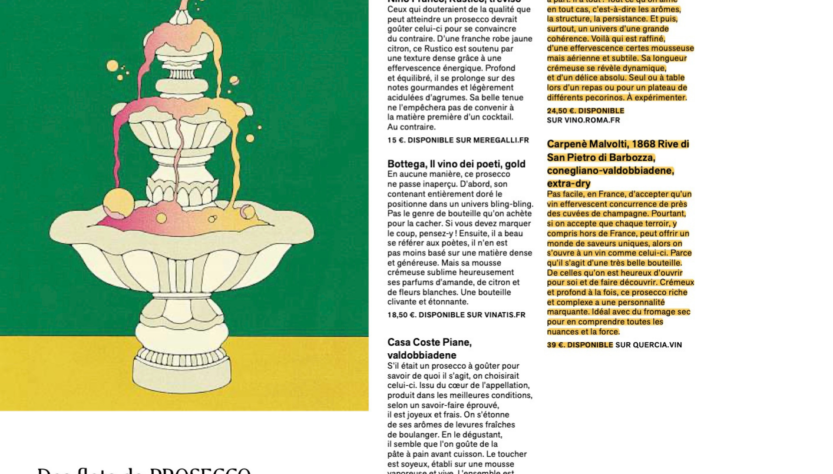 Vino Roma dans Le Monde